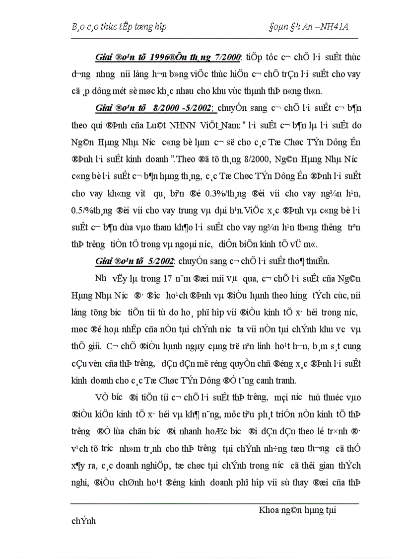 image for page Báo cáo tổng hợp về ngân hàng công thương Việt nam Sở giao dịch I