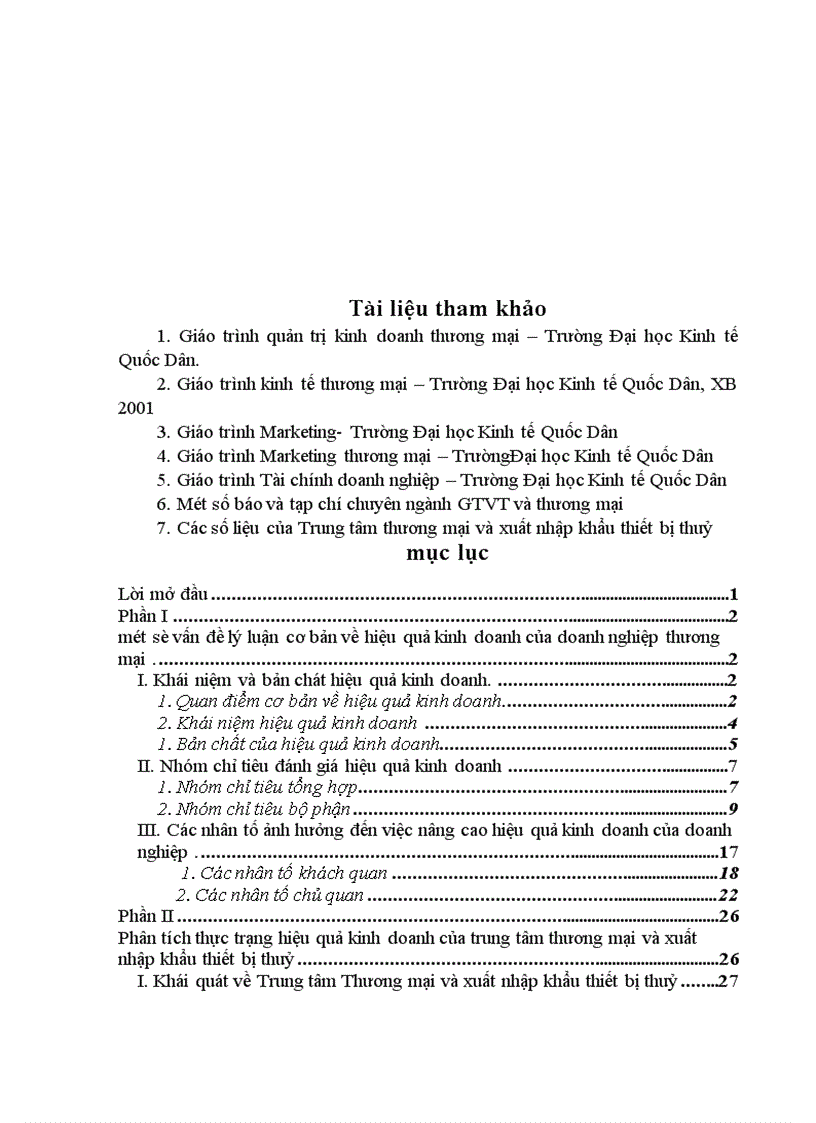 image for page Một số biện pháp nhằm nâng cao hiệu quả kinh doanh của Trung tâm thương mại và xuất nhập khẩu thiết bị thuỷ