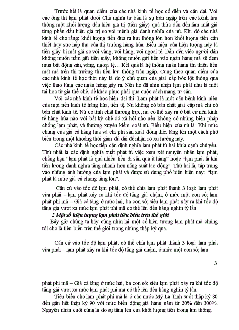 image for page Tình hình lạm phát ở việt nam và những giải pháp