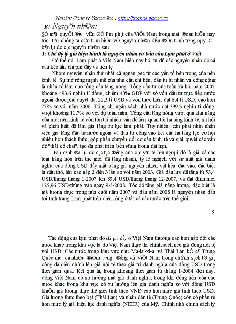 image for page Tình hình lạm phát ở việt nam và những giải pháp
