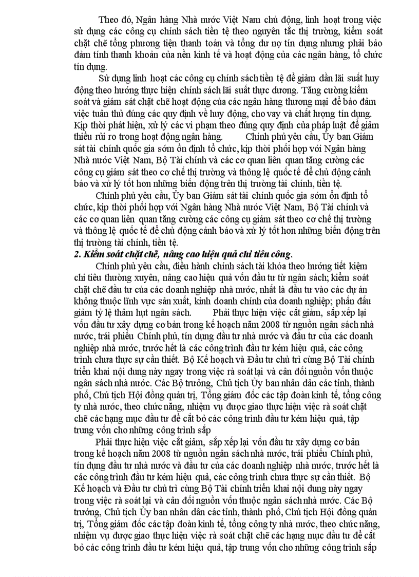 image for page Tình hình lạm phát ở việt nam và những giải pháp