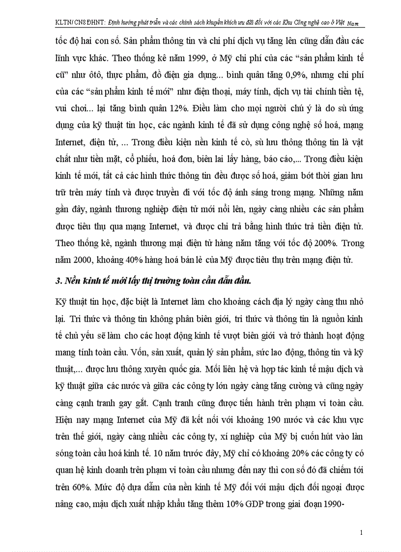 image for page Định hướng phát triển và các chính sách khuyến khích ưu đãi đối với các Khu công nghệ cao ở Việt Nam 1