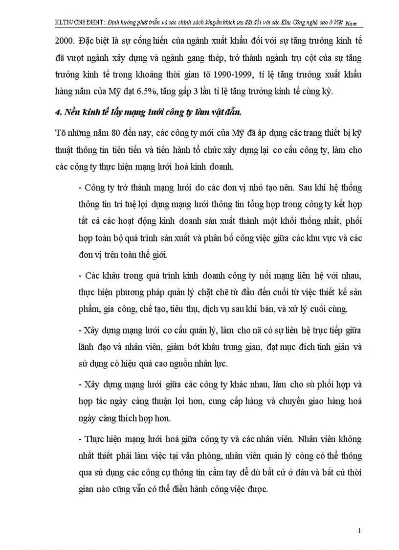 image for page Định hướng phát triển và các chính sách khuyến khích ưu đãi đối với các Khu công nghệ cao ở Việt Nam 1