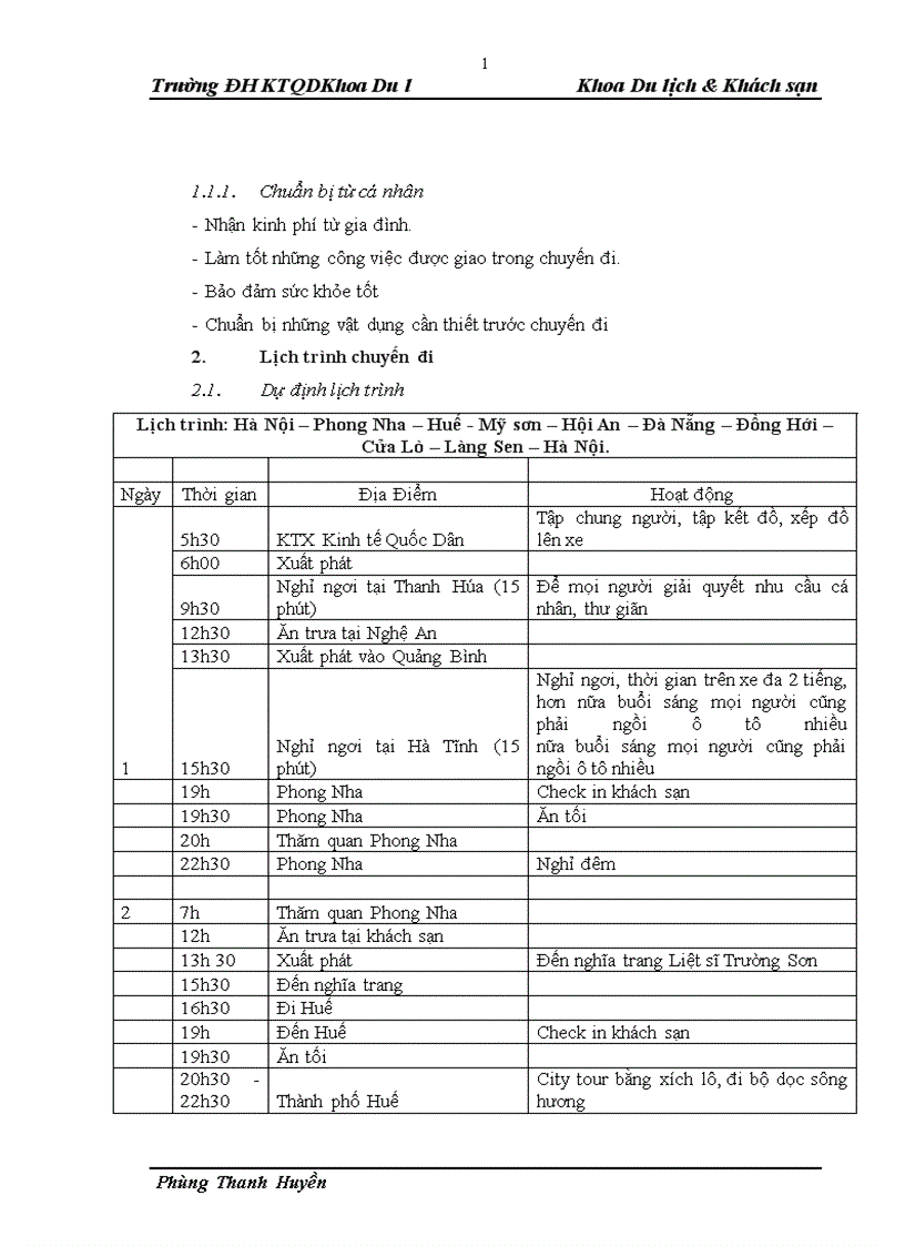 image for page Báo cáo chuyến đi thực tế