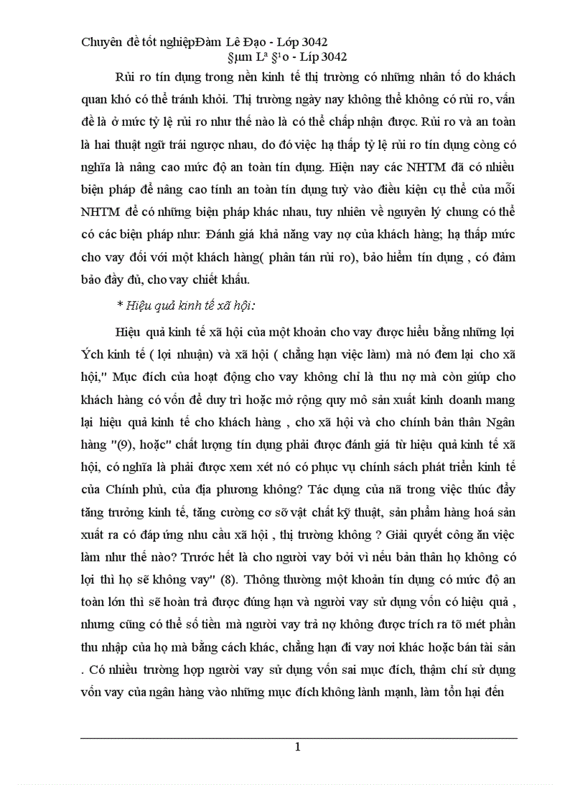 image for page Một số giải pháp nhằm nâng cao chất lượng hoạt động tín dụng ở Chi nhánh NHNo PTNT Bắc Hà Nội