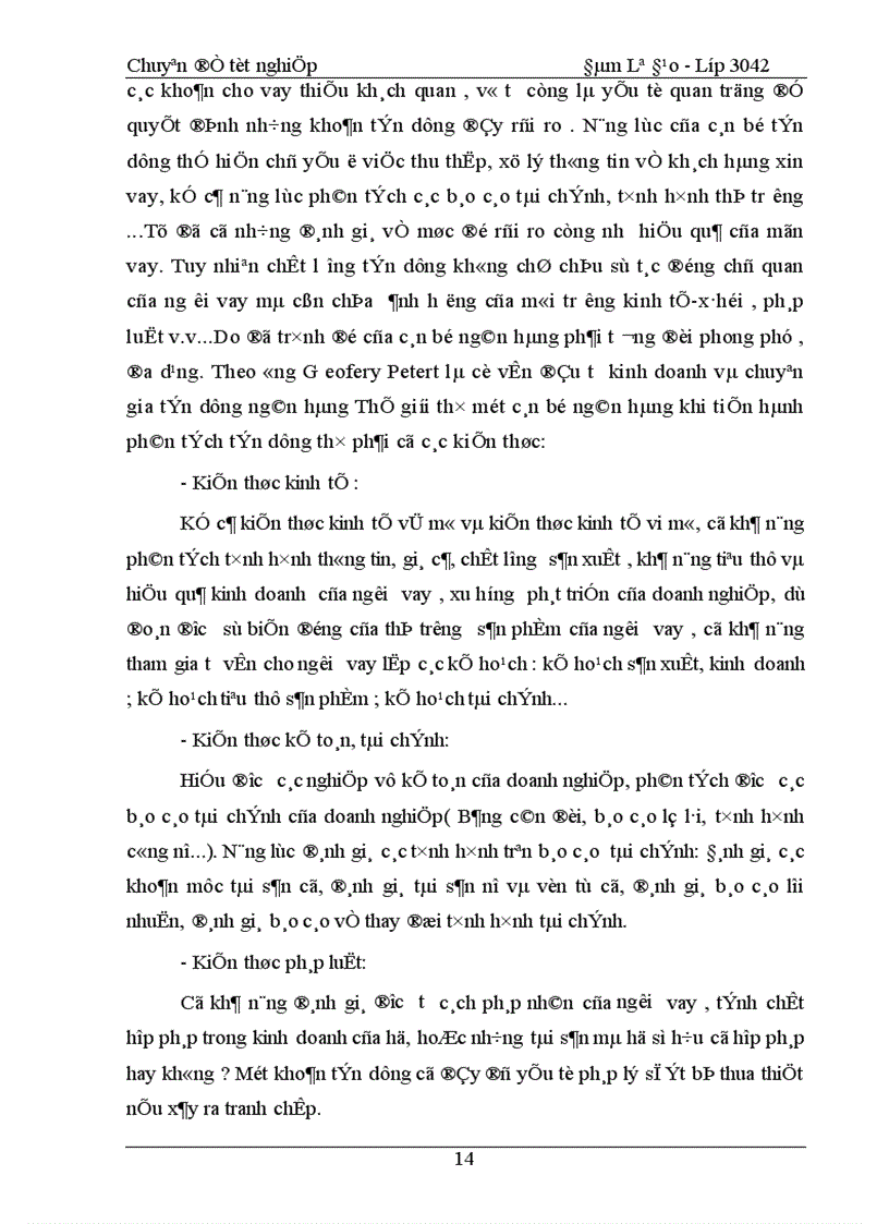 image for page Một số giải pháp nhằm nâng cao chất lượng hoạt động tín dụng ở Chi nhánh NHNo PTNT Bắc Hà Nội