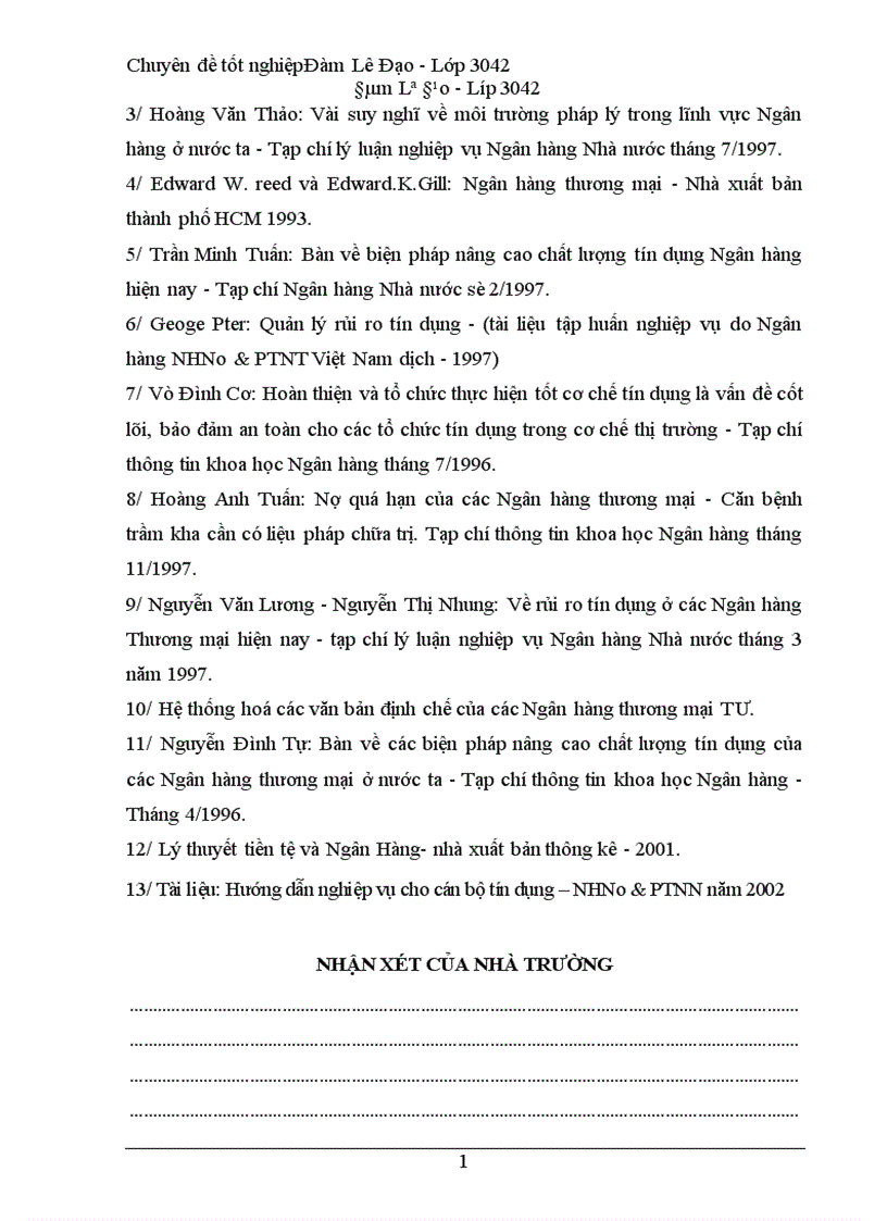 image for page Một số giải pháp nhằm nâng cao chất lượng hoạt động tín dụng ở Chi nhánh NHNo PTNT Bắc Hà Nội