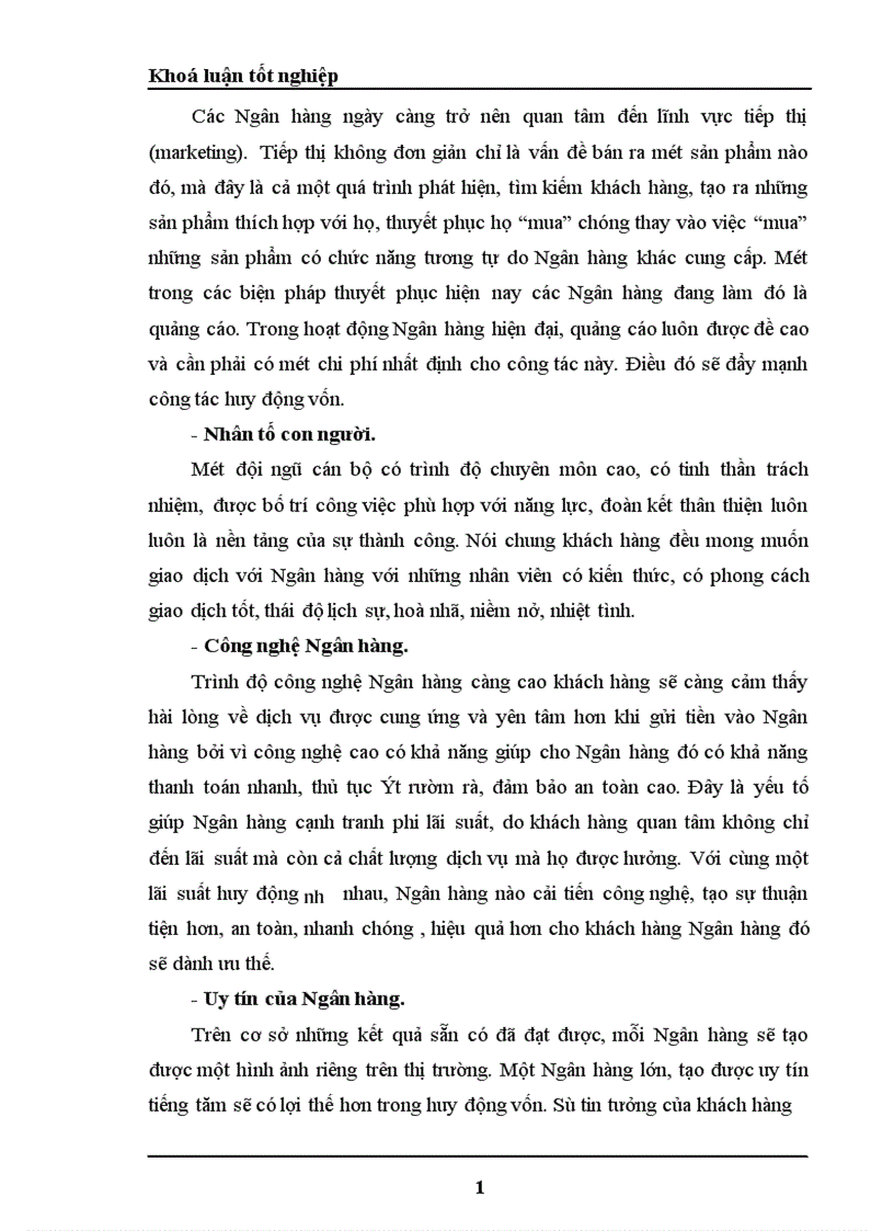 image for page Một số giải pháp nhằm nâng cao hiệu quả công tác huy động vốn tại NHNo PTNT Huyện Hàm Yên Tỉnh Tuyên Quang 1