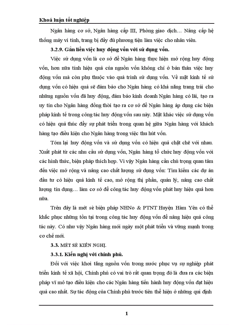 image for page Một số giải pháp nhằm nâng cao hiệu quả công tác huy động vốn tại NHNo PTNT Huyện Hàm Yên Tỉnh Tuyên Quang 1