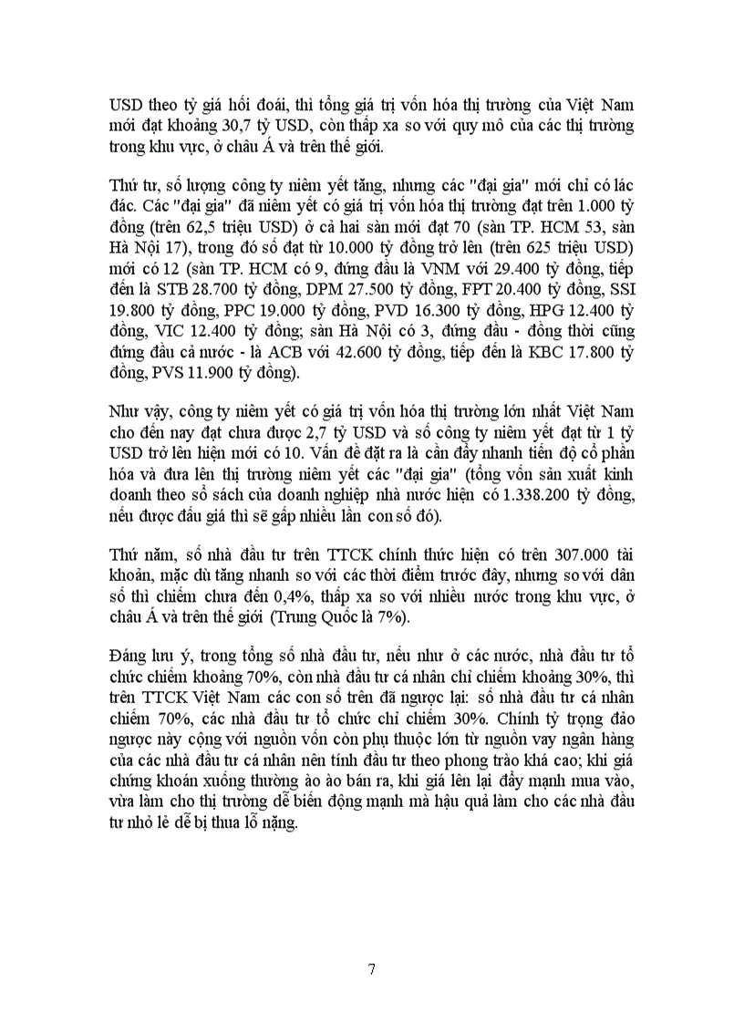 image for page Đánh giá TTCK Việt Nam cuối 2006 đầu 2007 1