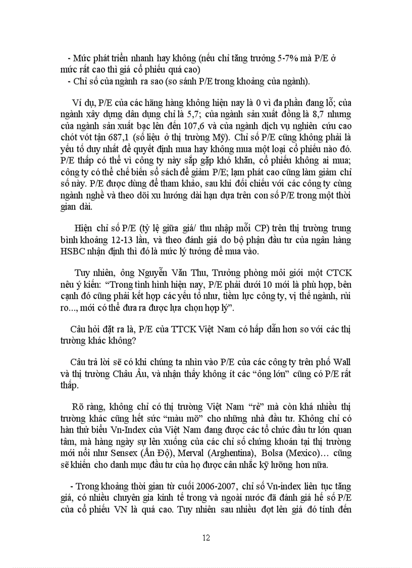 image for page Đánh giá TTCK Việt Nam cuối 2006 đầu 2007 1