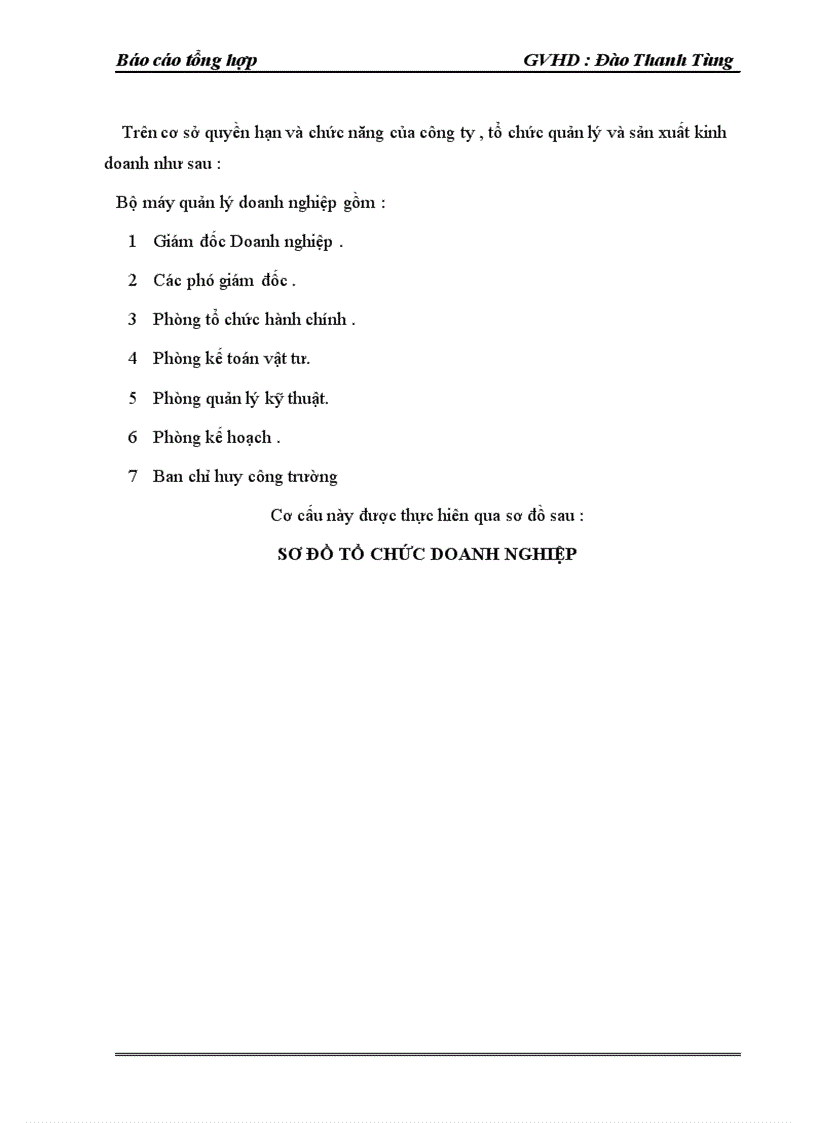 image for page Báo cáo tổng hợp về Doanh nghiệp xây dựng Thành Lâm