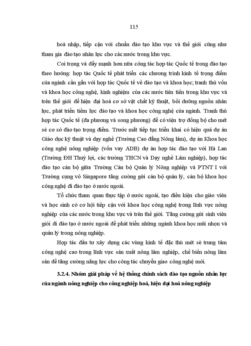 image for page Nguồn nhân lực cho công nghiệp hoá hiện đại hoá nông nghiệp