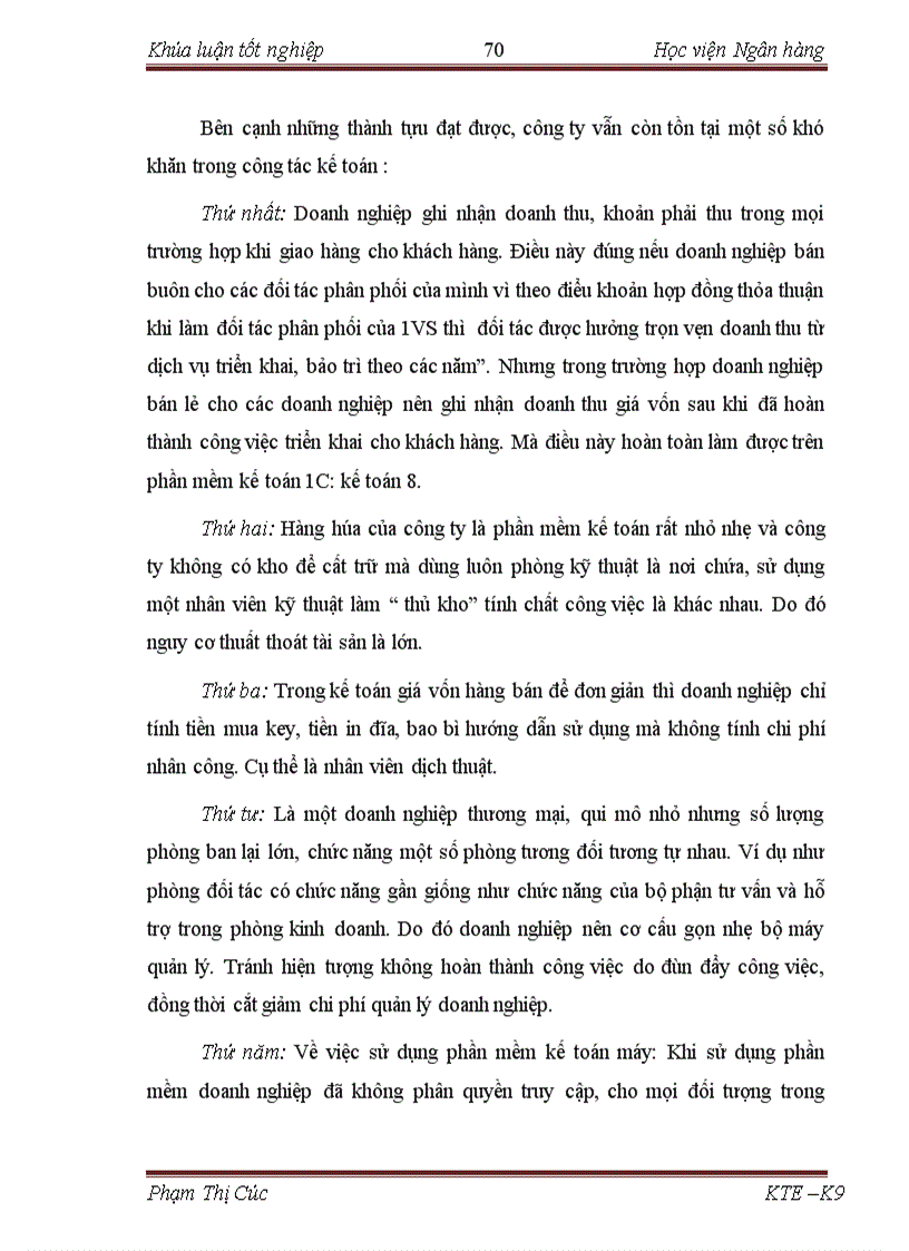 image for page Hoàn thiện kế toán bán hàng và xác định kết quả kinh doanh tại Công ty cổ phần hệ thống 1 V 1VS 1