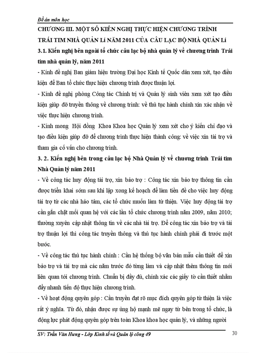 image for page Lập kế hoạch chương trình Trái tim Nhà Quản lý của câu lạc bộ Nhà Quản lý