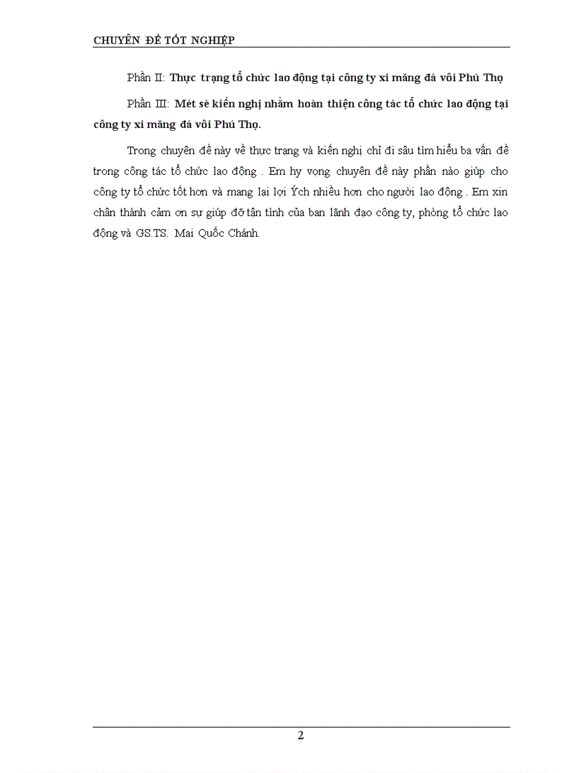 image for page Hoàn thiện công tác tổ chức lao động tại công ty xi măng đá vôi Phú Thọ 1