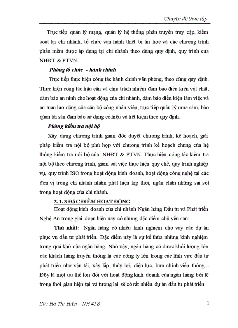 image for page Giải pháp mở rộng cho vay đối với các doanh nghiệp nhỏ và vừa tại chi nhánh Ngân hàng Đầu tư và Phát triển Nghệ An 1