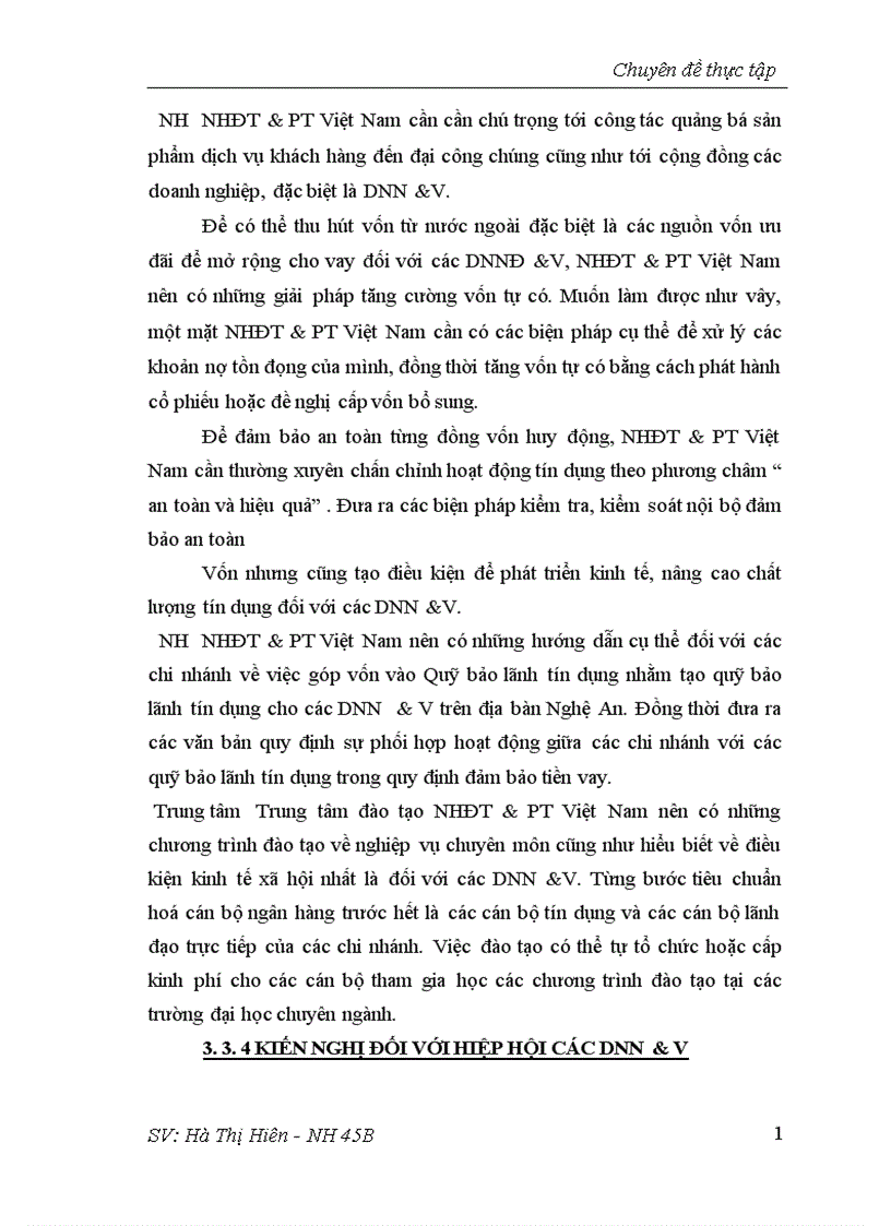 image for page Giải pháp mở rộng cho vay đối với các doanh nghiệp nhỏ và vừa tại chi nhánh Ngân hàng Đầu tư và Phát triển Nghệ An 1