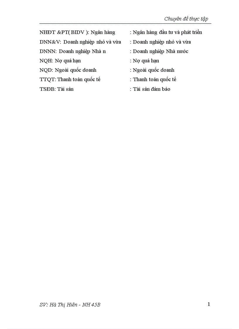 image for page Giải pháp mở rộng cho vay đối với các doanh nghiệp nhỏ và vừa tại chi nhánh Ngân hàng Đầu tư và Phát triển Nghệ An 1