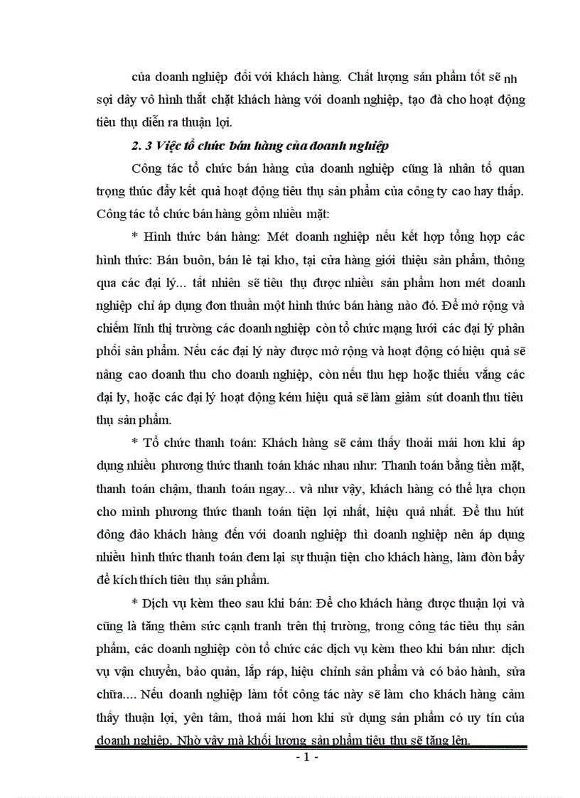 image for page Một số giảI pháp nhằm nâng cao hiệu quả tiêu thụ sản phẩm