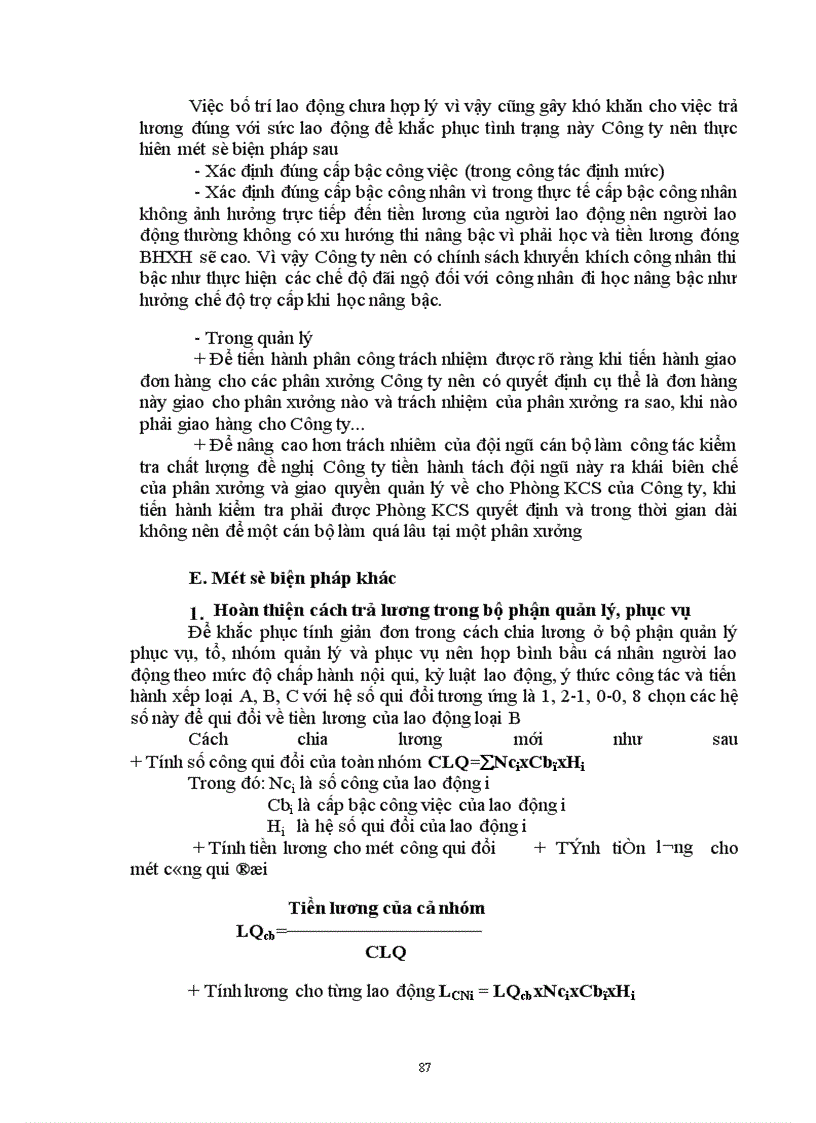 image for page Một số biện pháp cơ bản nhằm hoàn thiện công tác trả lương theo sản phẩm ở Công ty May 10 1