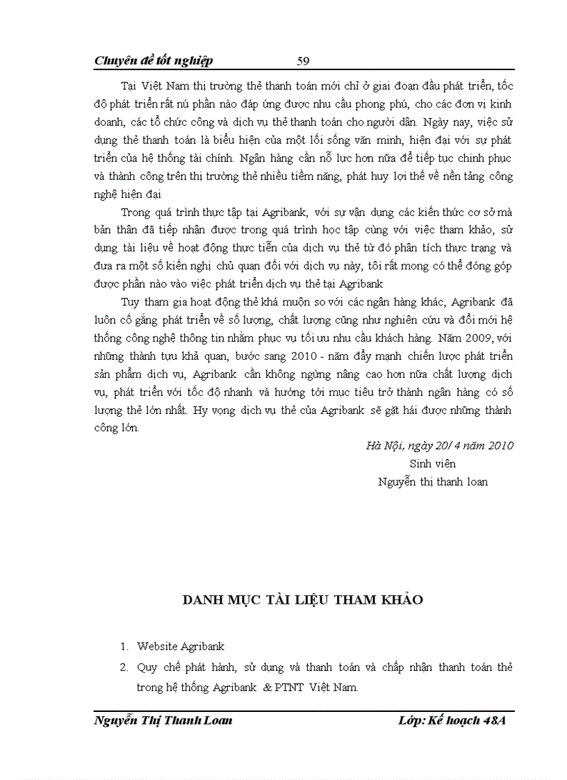 image for page Giải pháp phát triển thẻ thanh toán tại Ngân Hàng Nông nghiệp và phát triển nông thôn Việt Nam