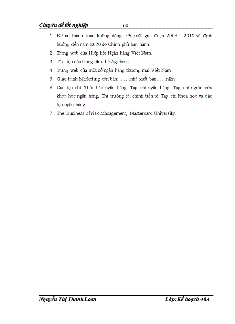 image for page Giải pháp phát triển thẻ thanh toán tại Ngân Hàng Nông nghiệp và phát triển nông thôn Việt Nam