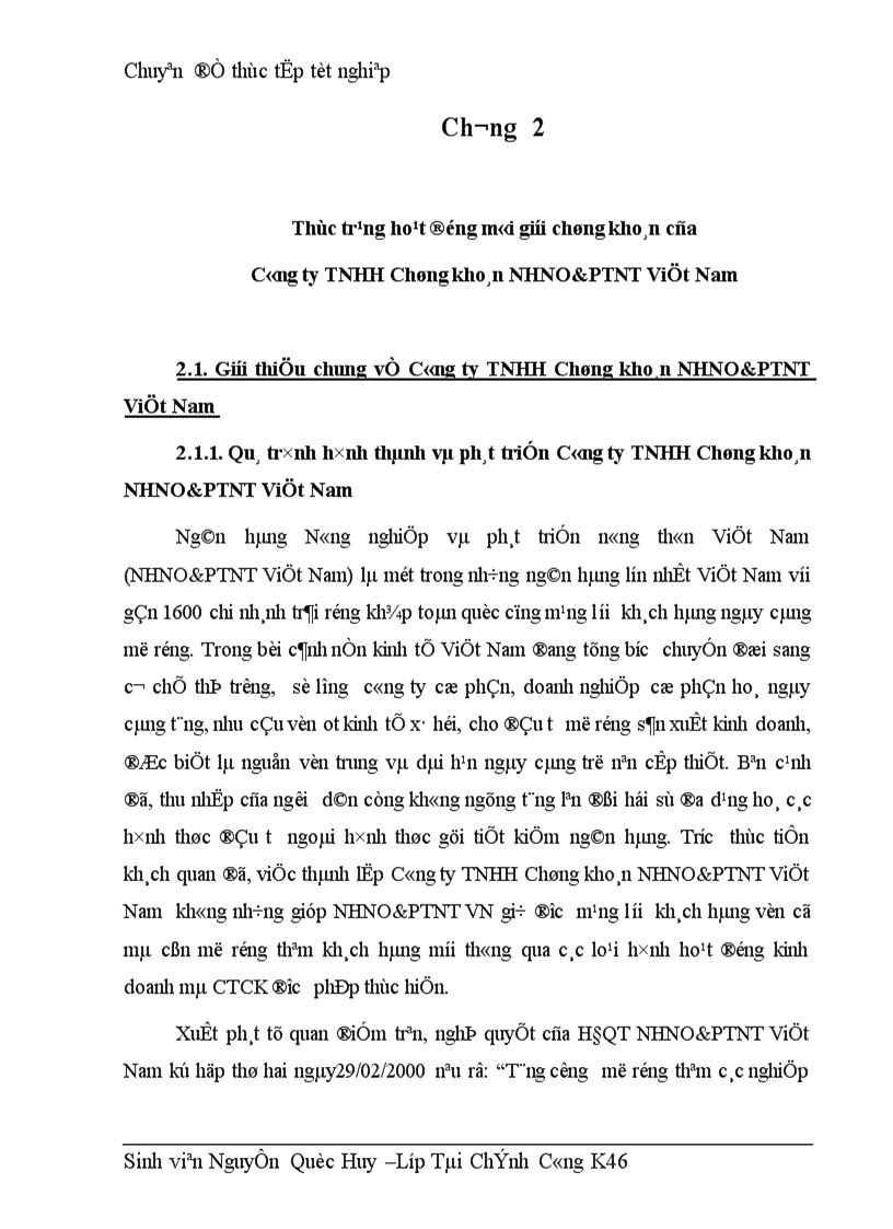 image for page Phát triển hoạt động môi giới của công ty TNHH Ngân Hàng Nông Nghiệp Phát Triển Nông Thôn Việt Nam