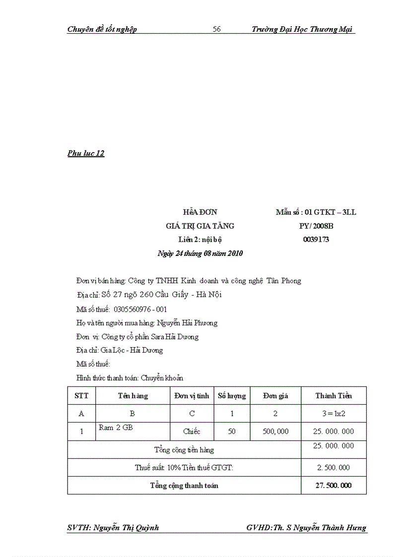 image for page Kế toán xác định kết quả kinh doanh tại Công ty TNHH Kinh Doanh Công Nghệ Tân Phong 1