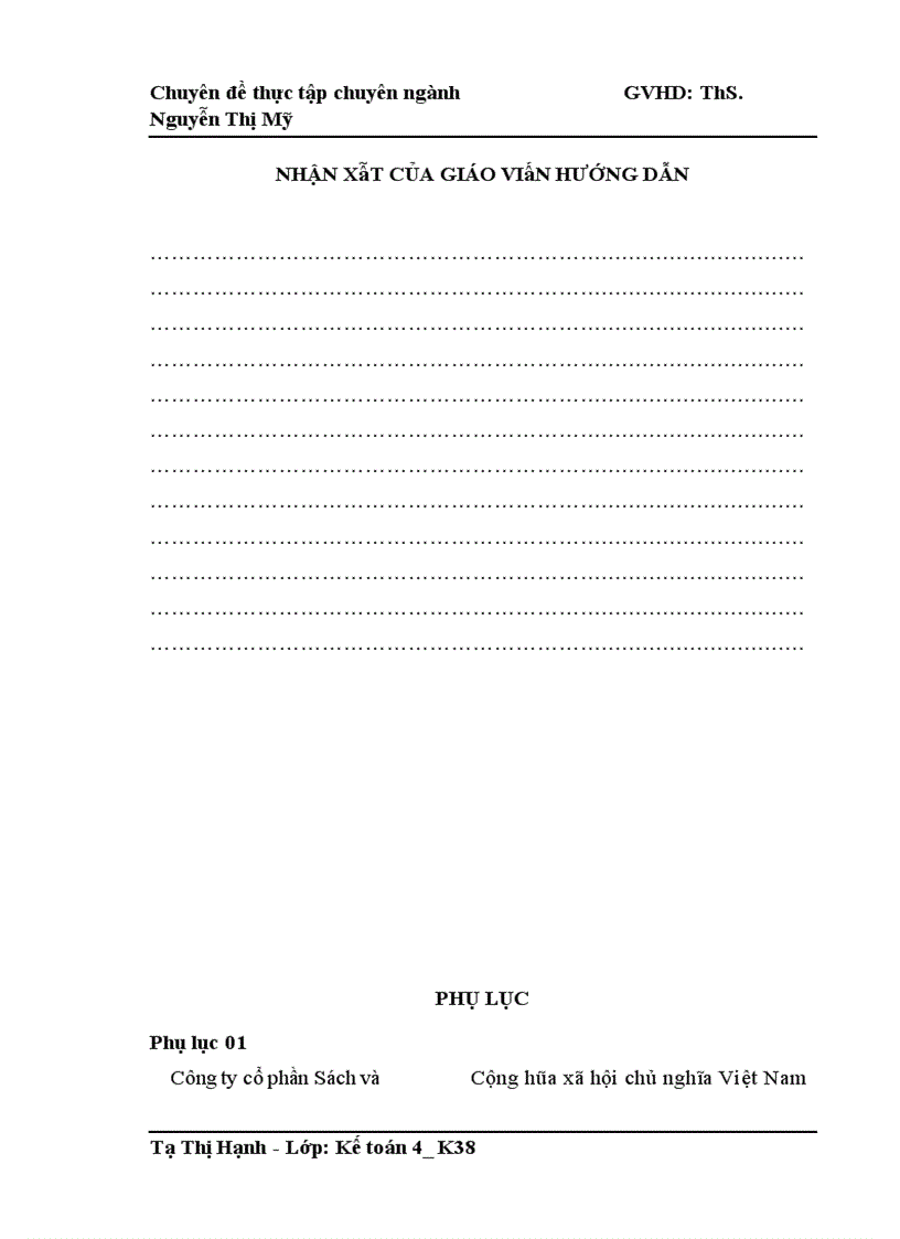 image for page Hoàn thiện kế toán tài sản cố định hữu hình tại Công ty cổ phần Sách và Thiết bị giáo dục Tràng An 1