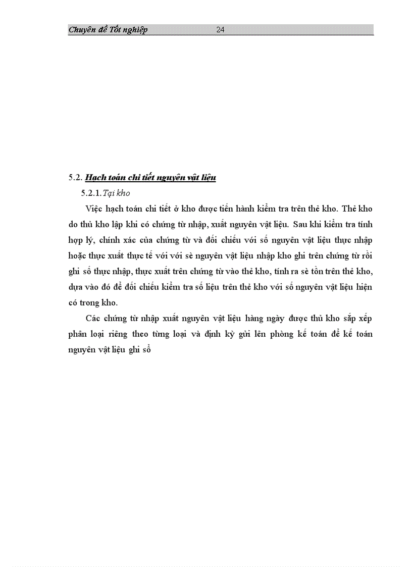 image for page Tổ chức công tác hạch toán nguyên vật liệu ở Công ty Cổ phần may Hồ Gươm 1