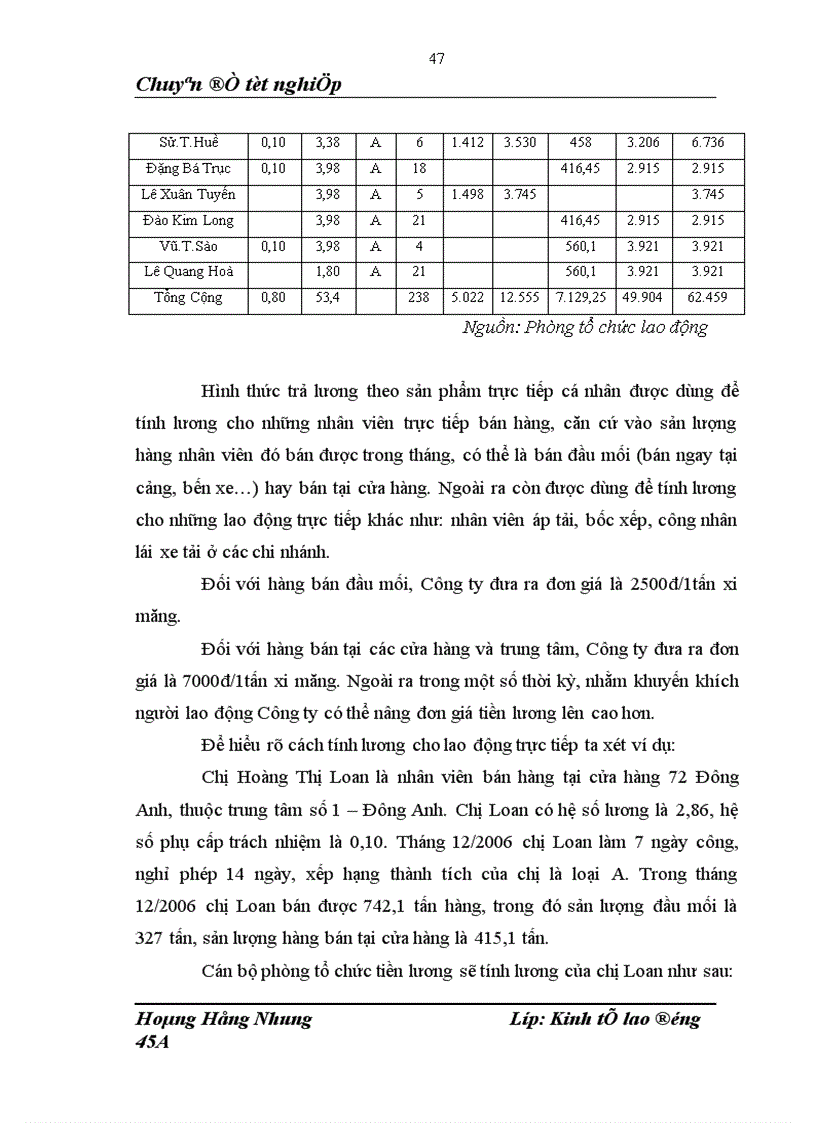image for page Một số vấn đề về thực trạng công tác trả lương tại công ty Vật tư kỹ thuật xi măng