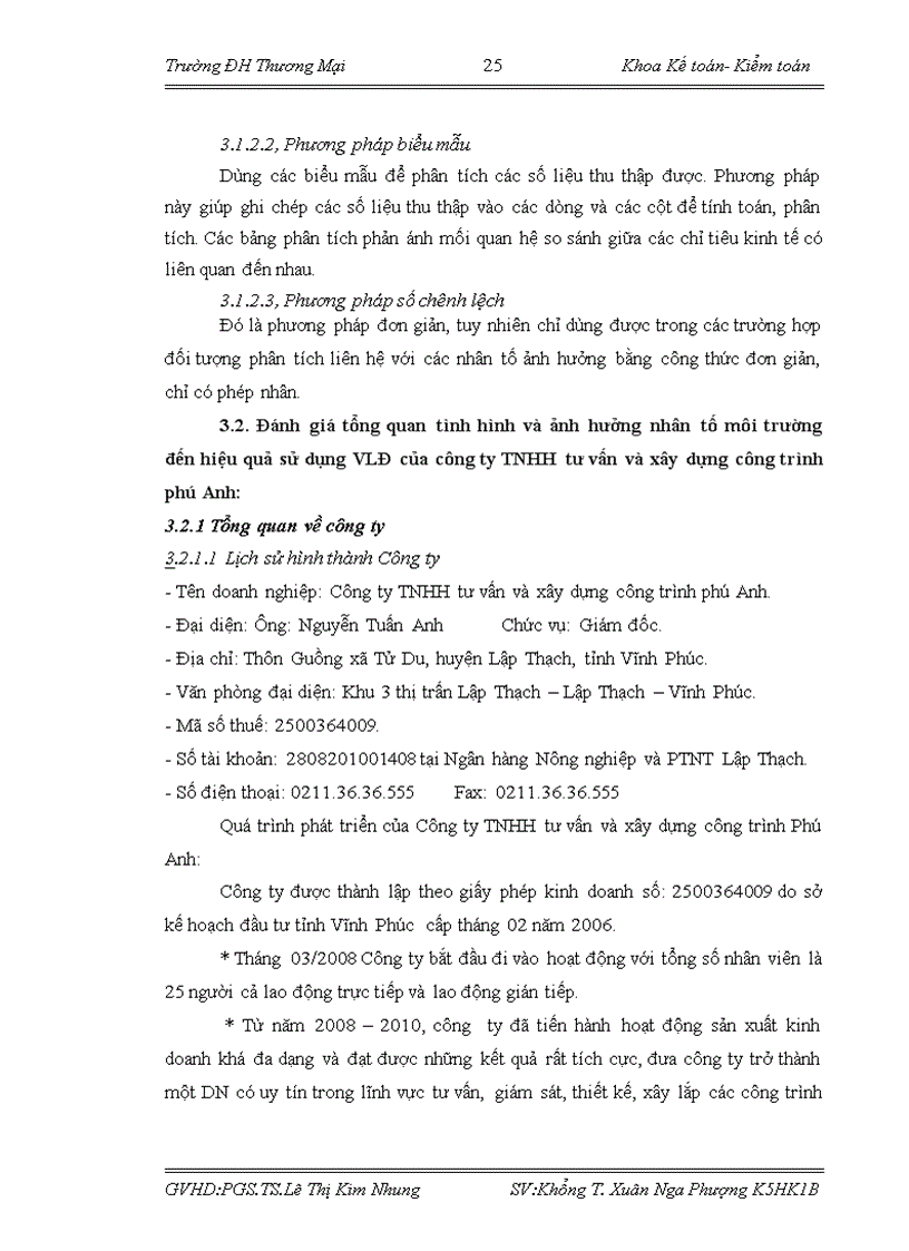 image for page Giải pháp nâng cao hiệu quả sử dụng vốn lưu động tại Công ty TNHH tư vấn và xây dựng công trình Phú Anh 1