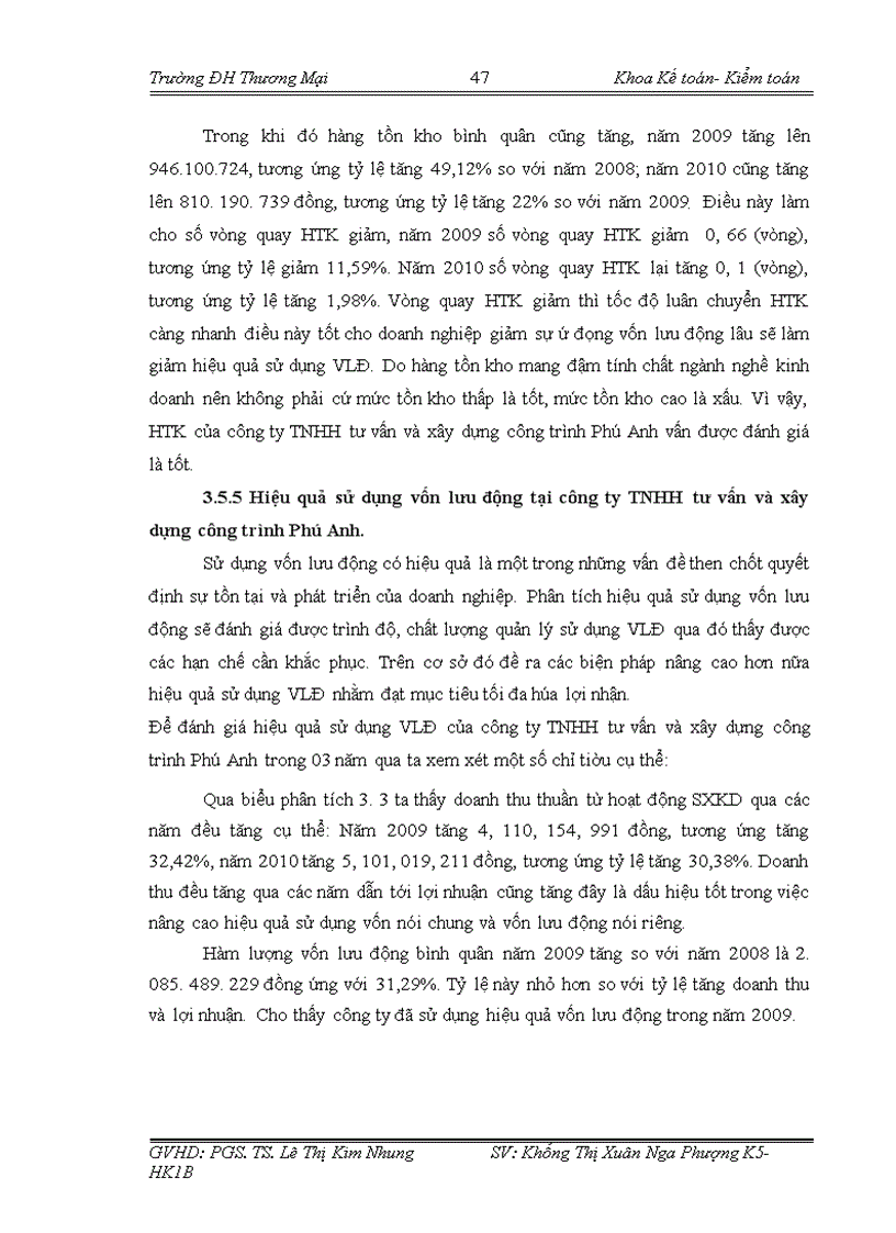 image for page Giải pháp nâng cao hiệu quả sử dụng vốn lưu động tại Công ty TNHH tư vấn và xây dựng công trình Phú Anh 1