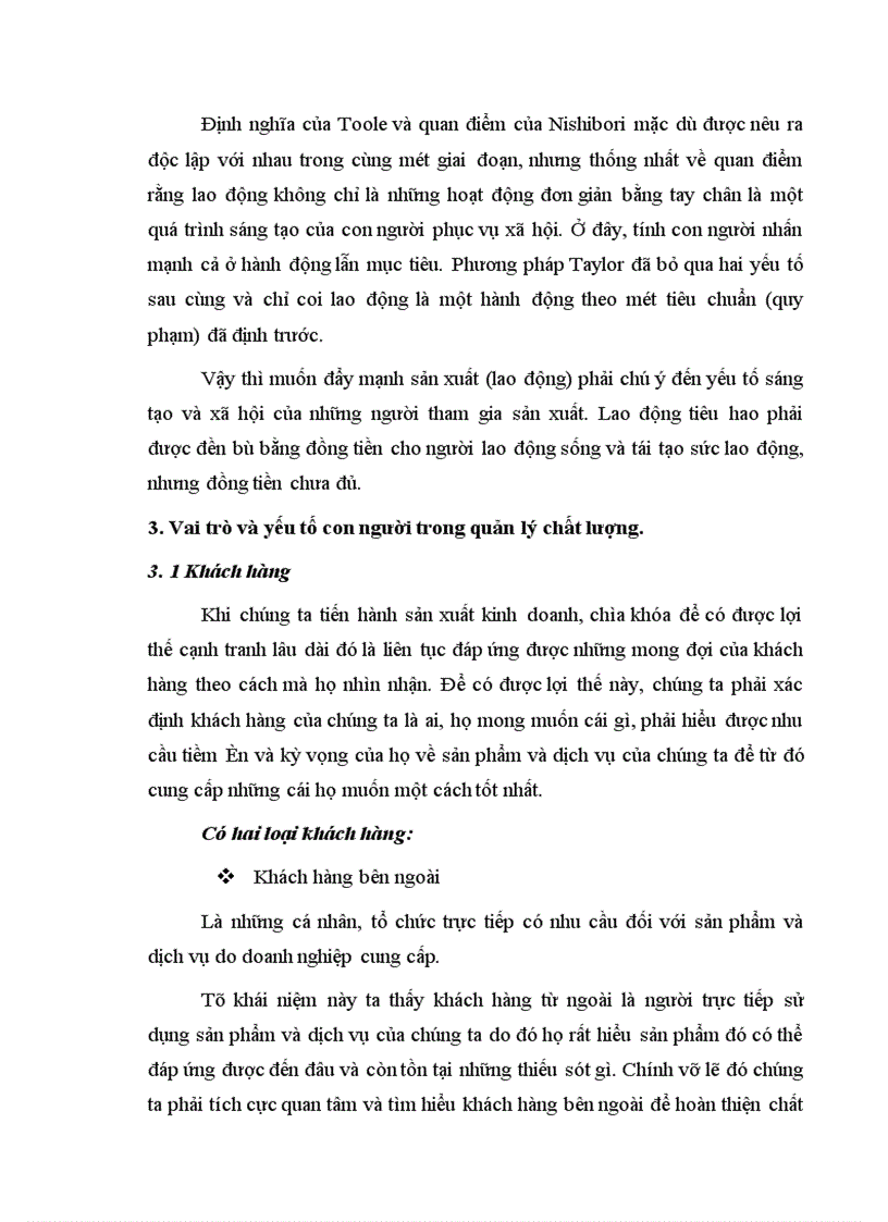 image for page Yếu tố con người trong quản lý chất lượng tại Công ty Da Giầy Hà Nội