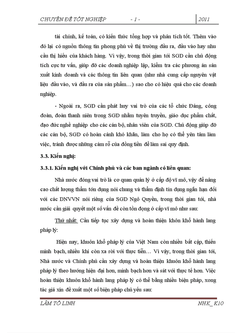 image for page Nâng cao chất lượng thẩm định tín dụng ngắn hạn đối với doanh nghiệp vừa và nhỏ tại SGD NHTMCP Việt Nam chi nhánh Ngô Quyền 1
