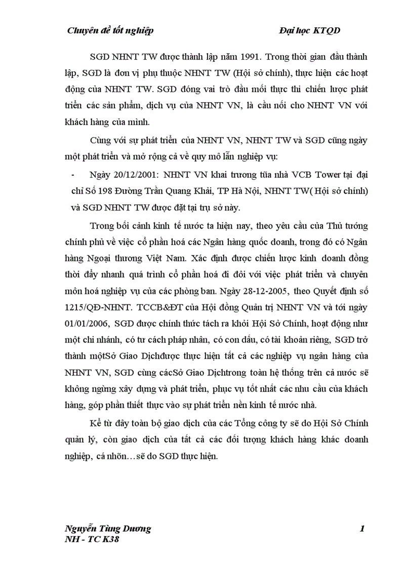 image for page Giải pháp nâng cao hiệu quả hoạt động tín dụng Ngân hàng đối với doanh nghiệp vừa và nhỏ tại Ngân hàng TMCP Ngoại Thương Việt Nam Sở Giao Dịch