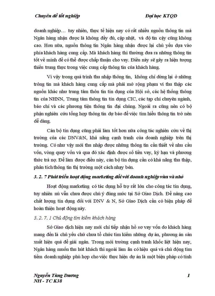 image for page Giải pháp nâng cao hiệu quả hoạt động tín dụng Ngân hàng đối với doanh nghiệp vừa và nhỏ tại Ngân hàng TMCP Ngoại Thương Việt Nam Sở Giao Dịch