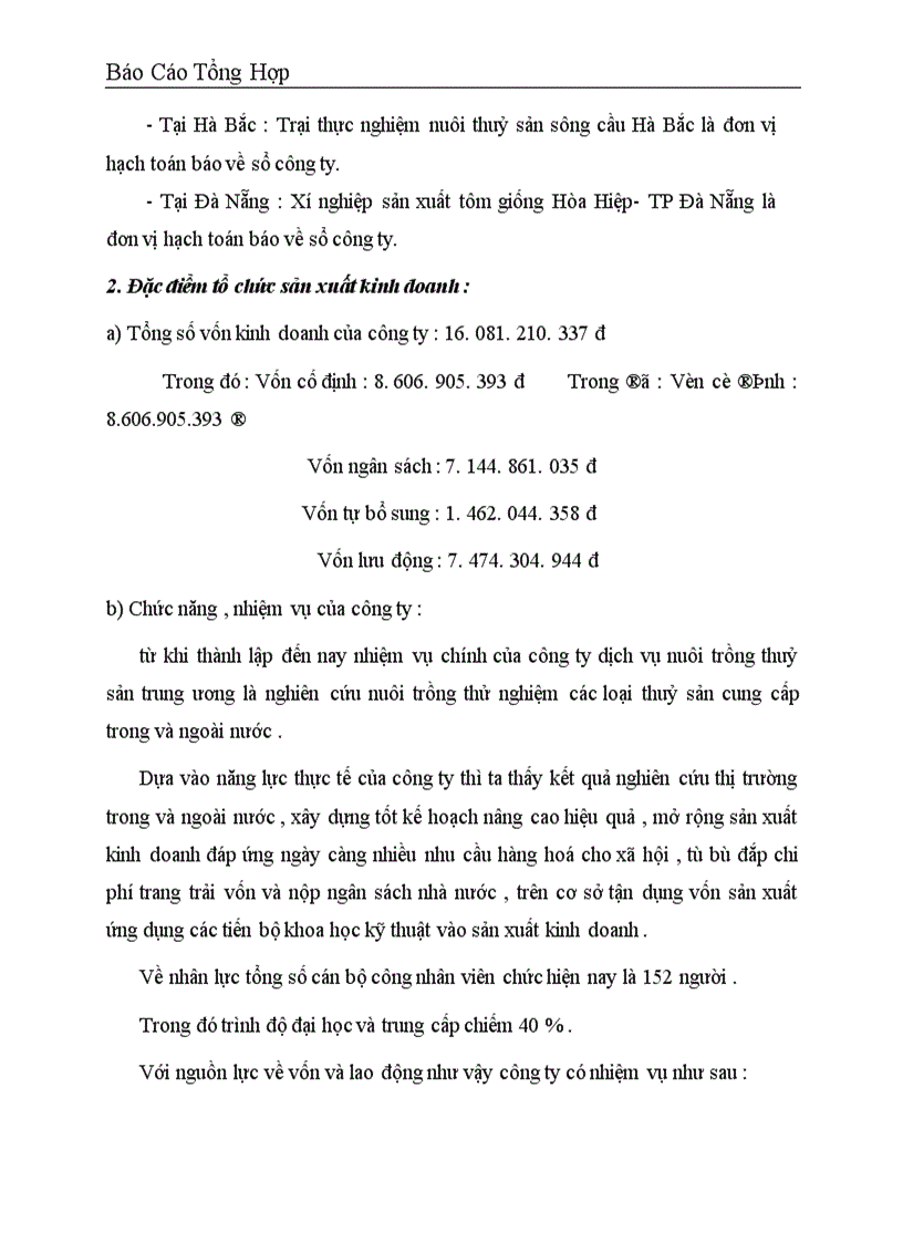 image for page Báo cáo thực tập tổng hợp tại Công ty dịch vụ nuôi trồng thuỷ sản trung ương 1