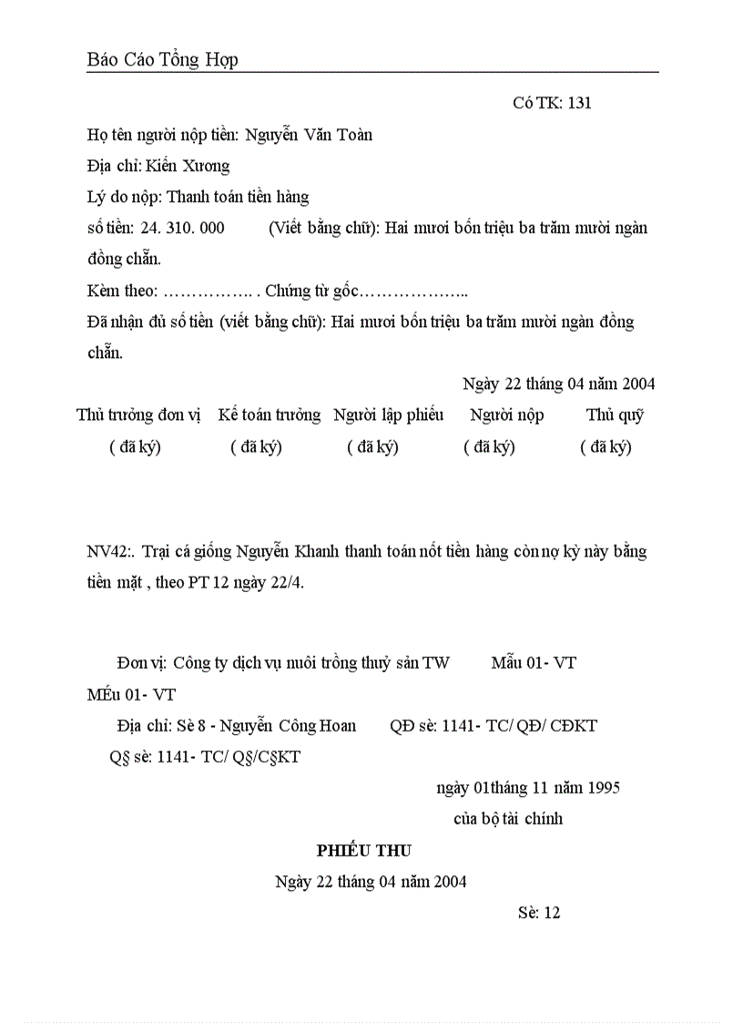 image for page Báo cáo thực tập tổng hợp tại Công ty dịch vụ nuôi trồng thuỷ sản trung ương 1