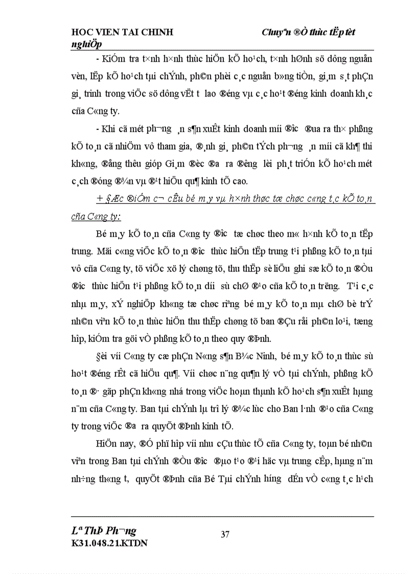 image for page Phương hướng hoàn thiện công tác kế toán bán hàng và xác định kết quả bán hàng tại Công ty cổ phần nông sản Bắc Ninh