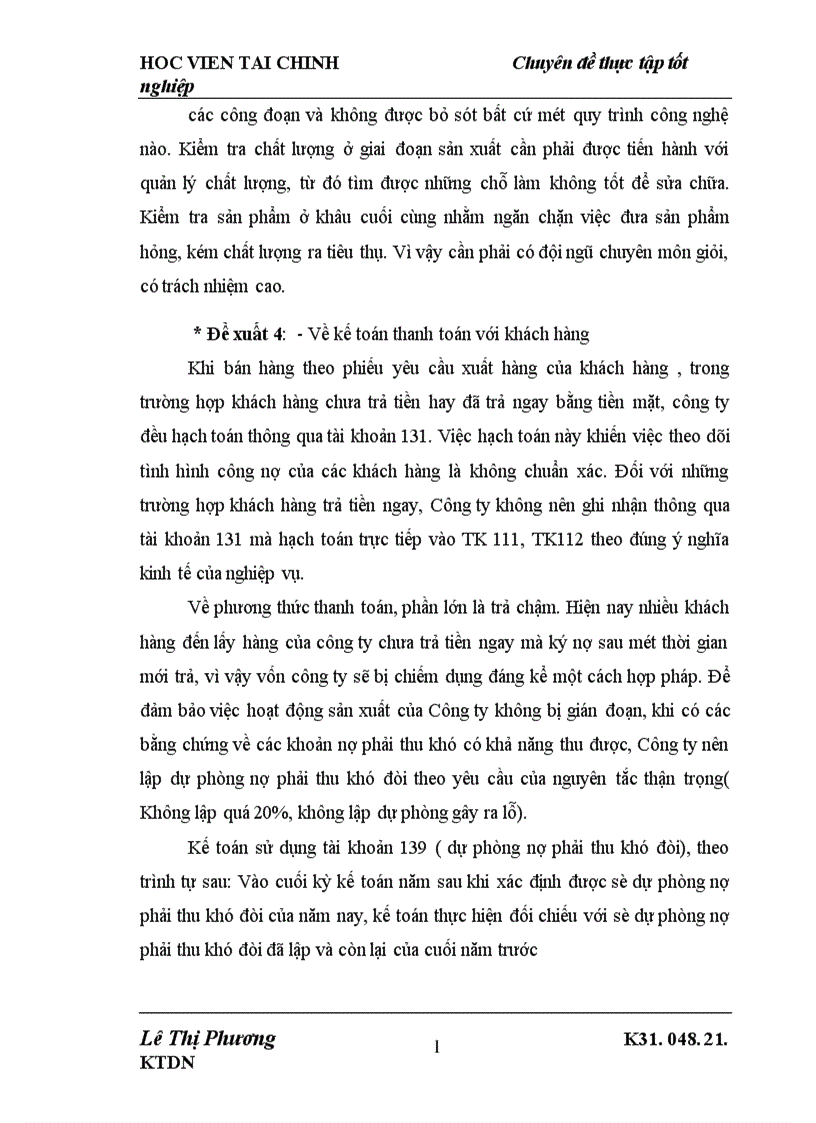 image for page Phương hướng hoàn thiện công tác kế toán bán hàng và xác định kết quả bán hàng tại Công ty cổ phần nông sản Bắc Ninh
