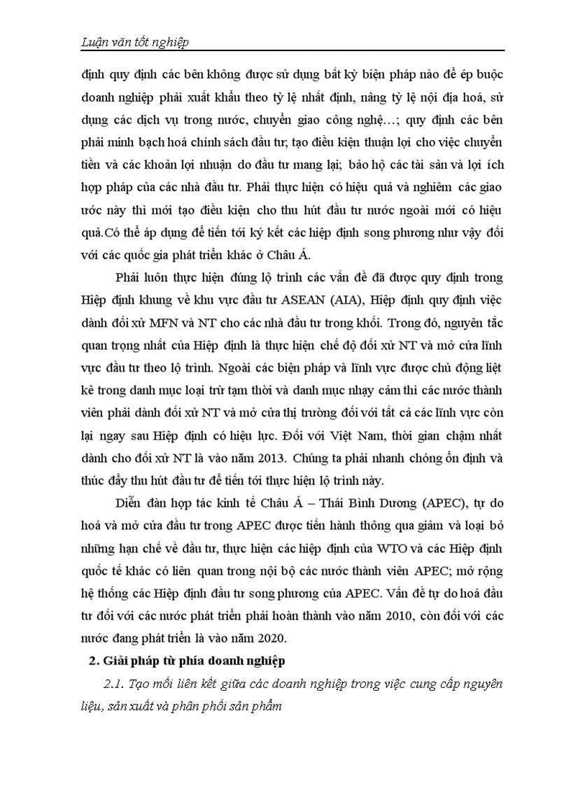 image for page Đầu tư trực tiếp của các nước Châu Á vào Việt Nam Thực trạng và giải pháp 1