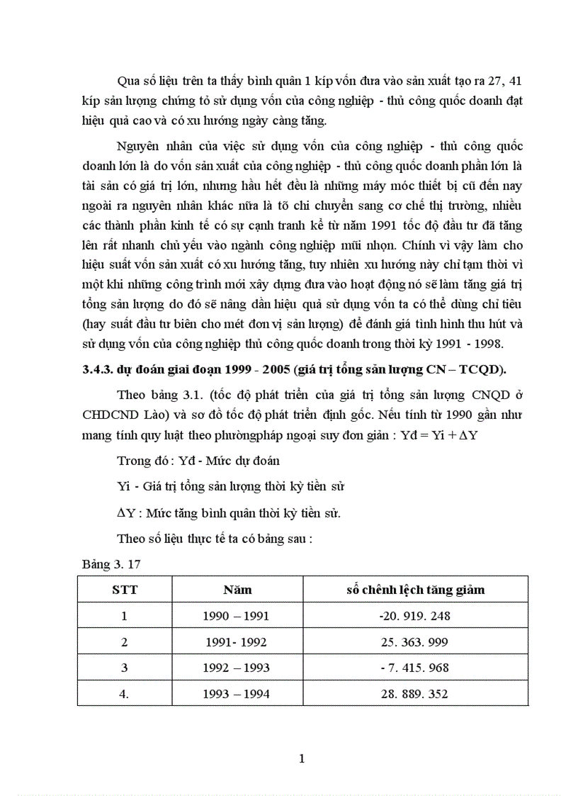 image for page Vận dụng một số phương pháp thống kê để phân tích tình hình phát triển công nghiệp thủ công ở CHDCND Lào giai đoạn 1985 1989 và dự báo giai đoạn 1999 2005 1