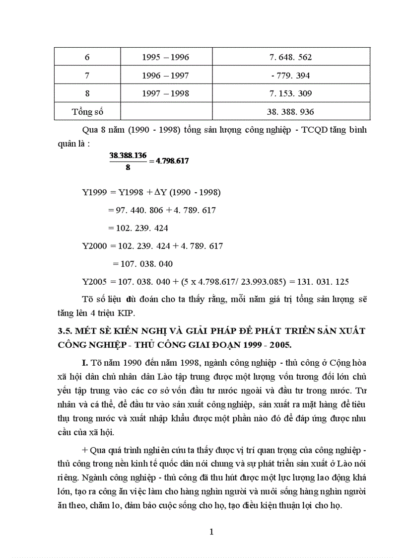 image for page Vận dụng một số phương pháp thống kê để phân tích tình hình phát triển công nghiệp thủ công ở CHDCND Lào giai đoạn 1985 1989 và dự báo giai đoạn 1999 2005 1