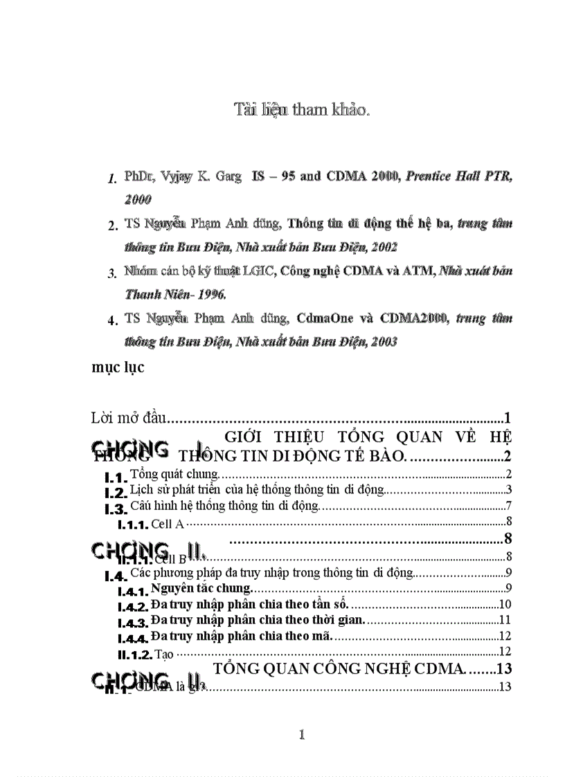 image for page Đồ án tốt nghiệp tại Đài GSM Trung tâm Dịch vụ viễn thông KV I