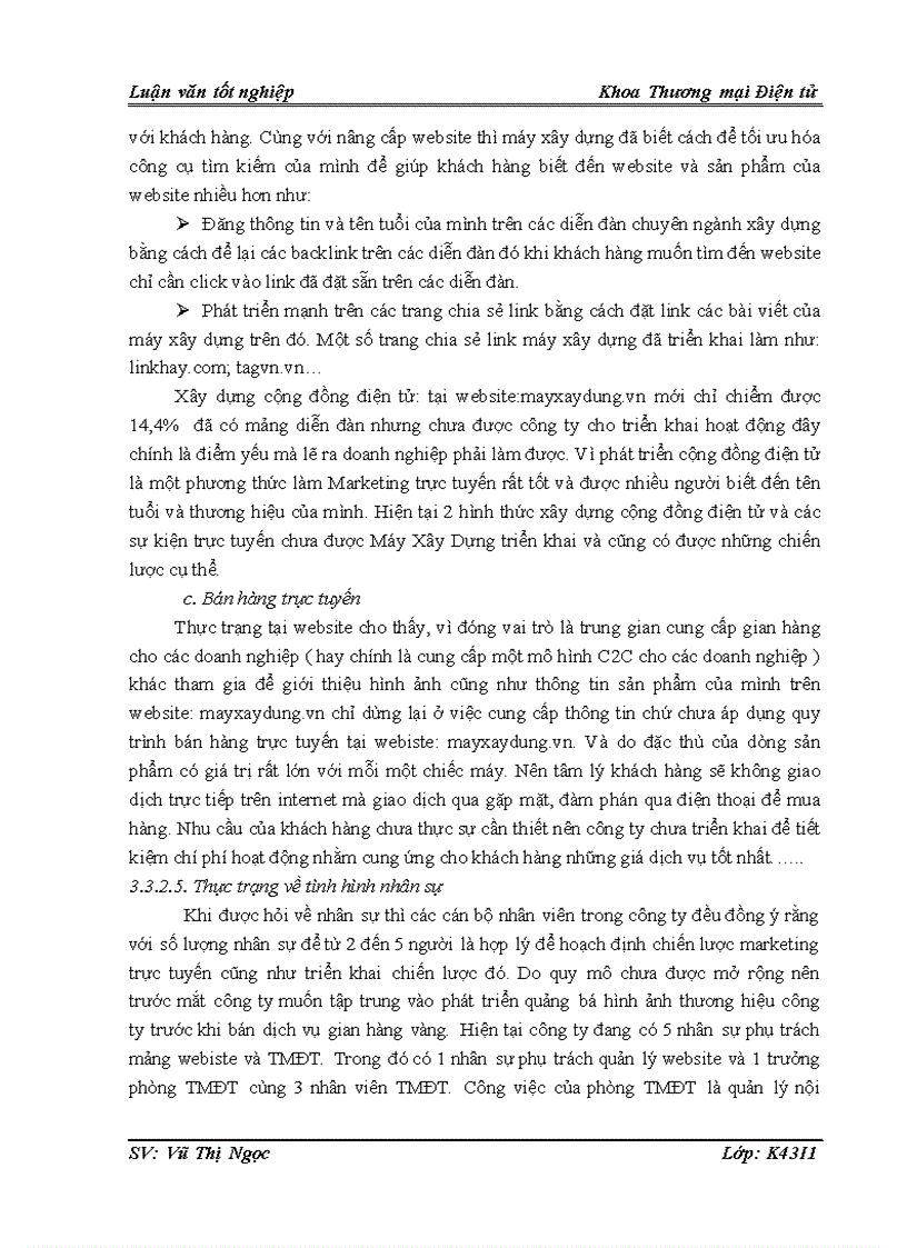 image for page Hoạch định chiến lược marketing trực tuyến cho website mayxaydung vn của công ty cổ phần phát triển máy xây dựng Việt Nam