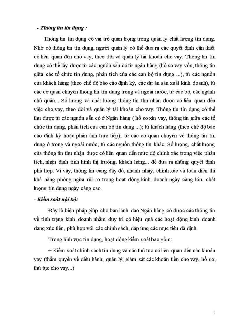 image for page Giải pháp nâng cao chất lượng tín dụng tại Ngân hàng Đầu tư và Phát triển chi nhánh Quang Trung 1