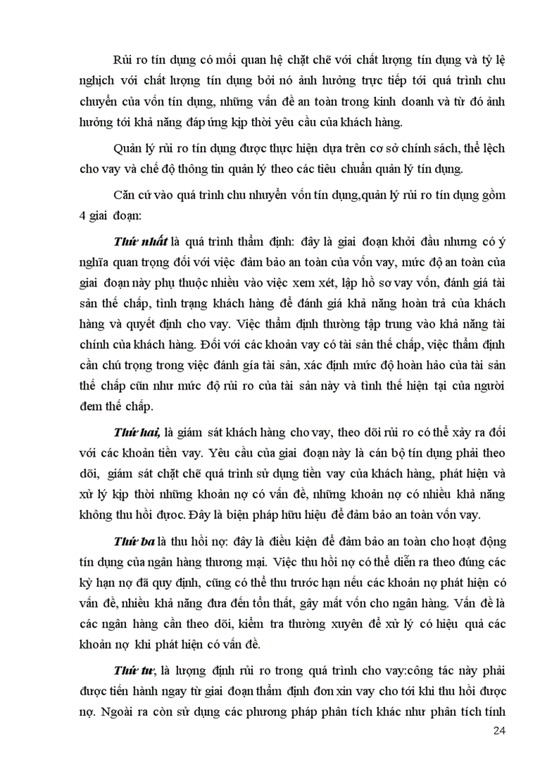 image for page Giải pháp nâng cao chất lượng tín dụng tại Ngân hàng Đầu tư và Phát triển chi nhánh Quang Trung 1