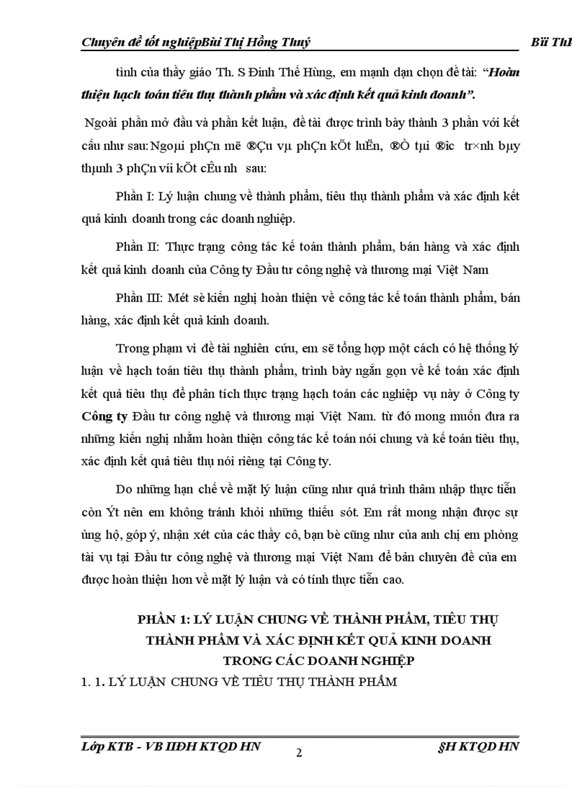 image for page Hoàn thiện hạch toán tiêu thụ thành phẩm và xác định kết quả kinh doanh 1